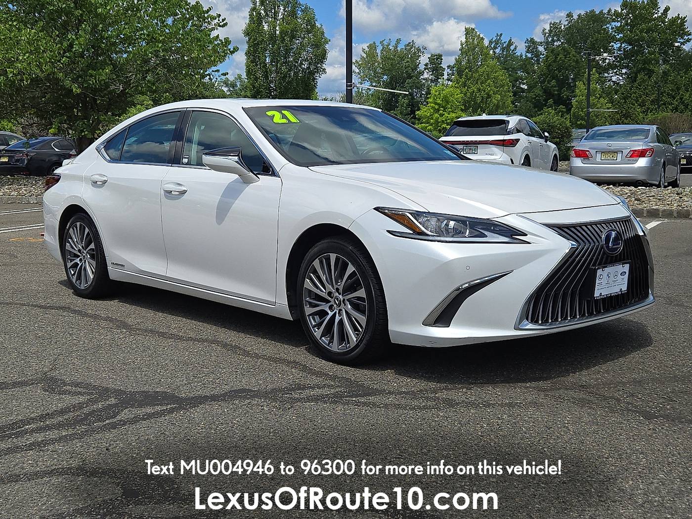 2021 Lexus ES ES 300h — Sedan — 63,050 mi — Whippany, NJ