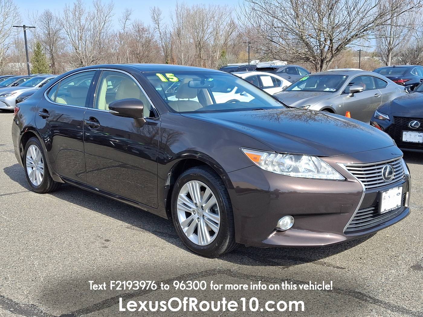 2015 Lexus ES ES 350 — Sedan — 102,241 mi — Whippany, NJ