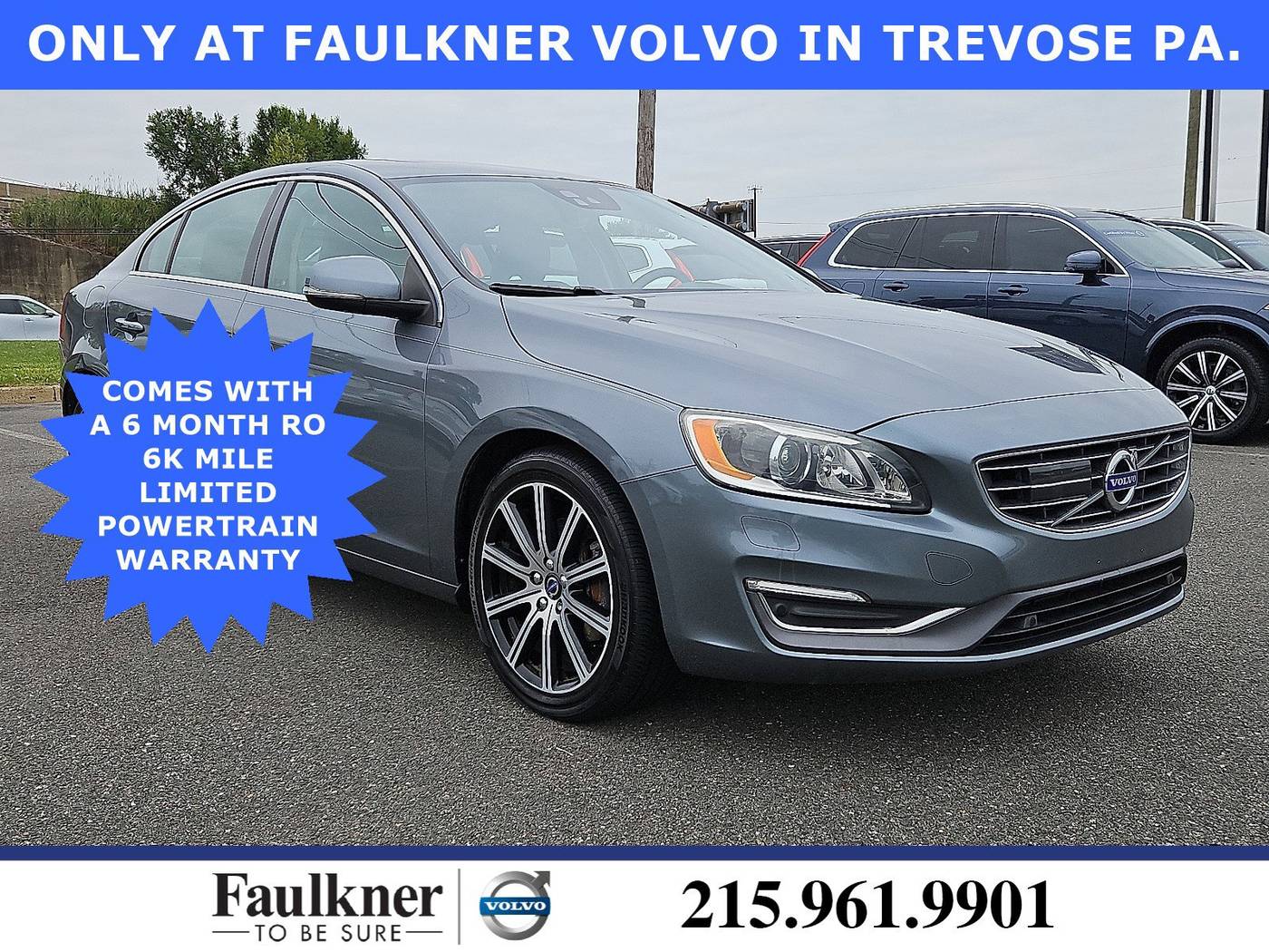 2016 Volvo S60 Platinum — Sedan — 85,849 mi — Trevose, PA