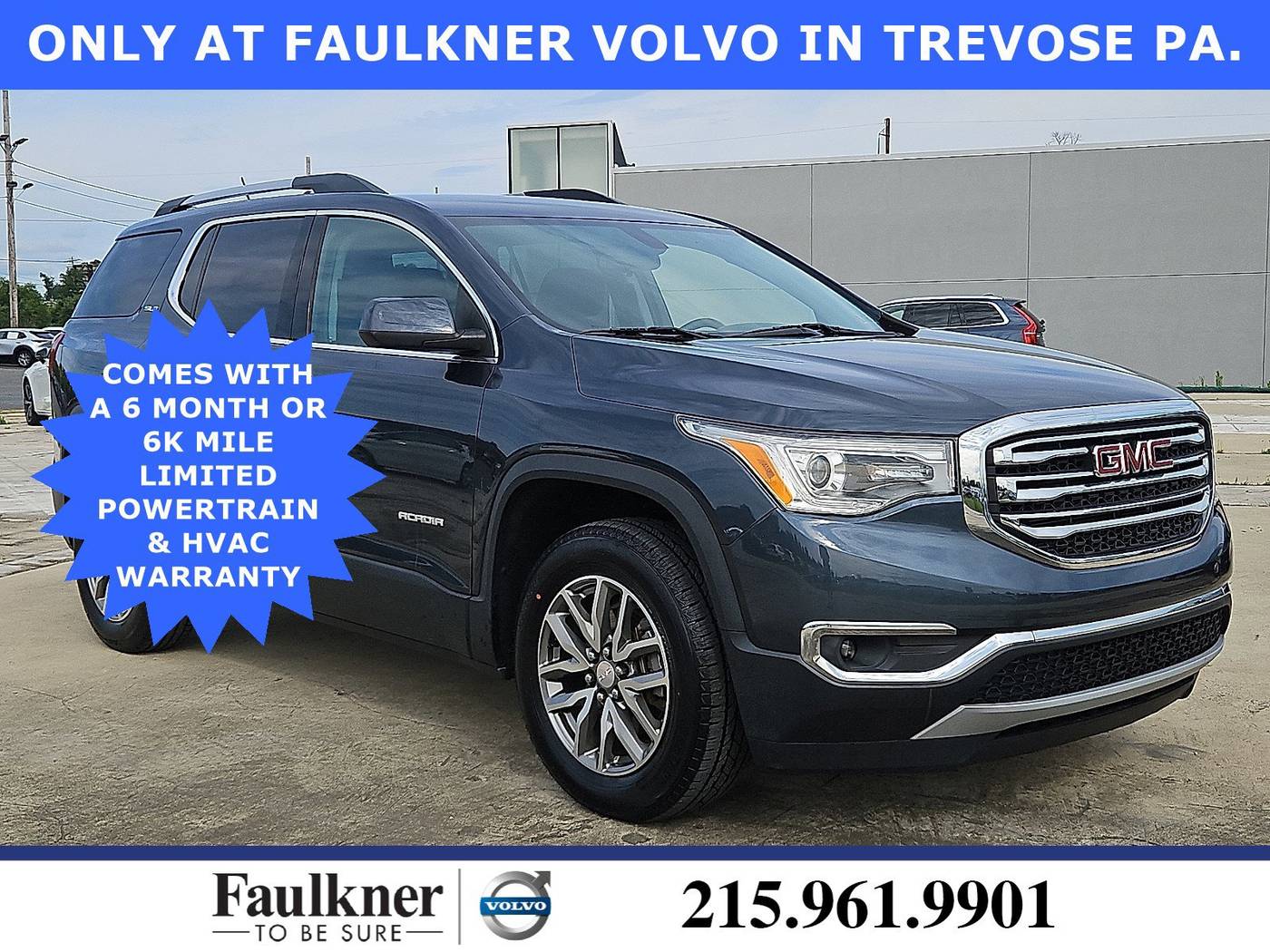 2019 GMC Acadia SLE — SUV — 65,177 mi — Trevose, PA