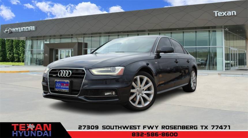 2014 Audi A4 Premium — Sedan — 105,522 mi — Rosenberg, TX