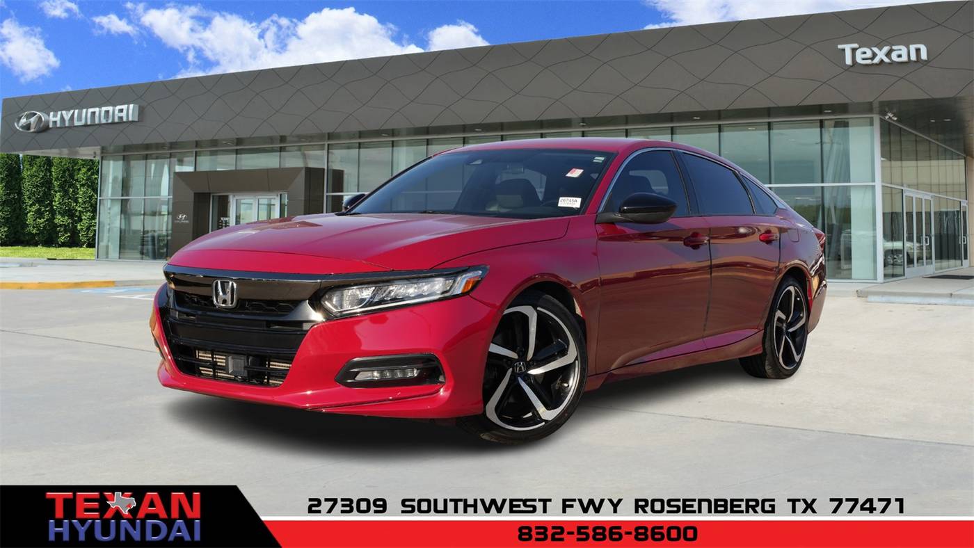 2019 Honda Accord Sport — Sedan — 81,093 mi — Rosenberg, TX