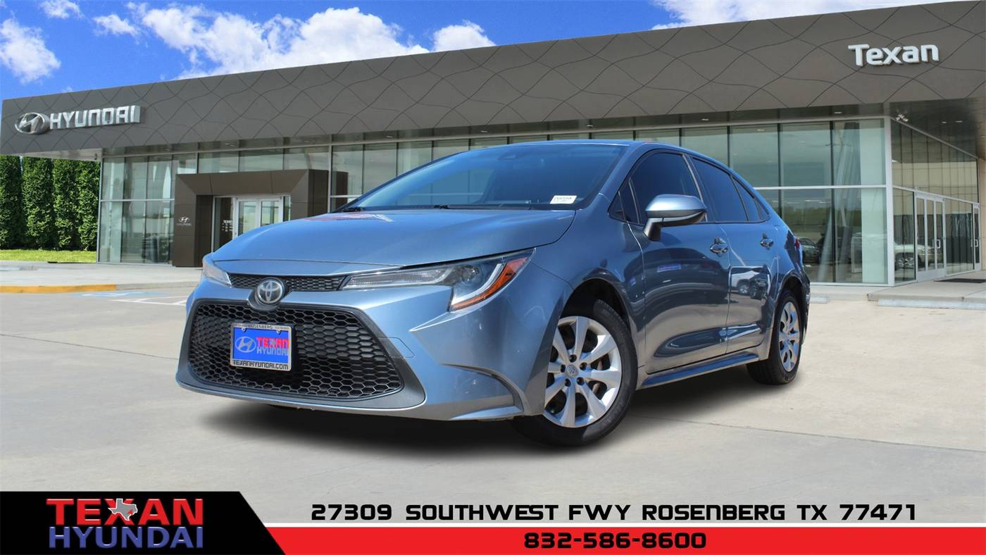 2020 Toyota Corolla LE — Sedan — 111,988 mi — Rosenberg, TX