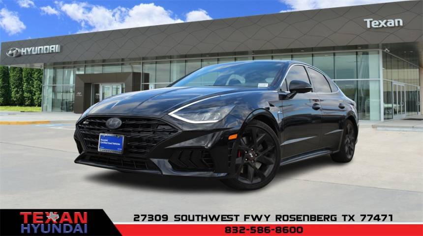 2022 Hyundai Sonata N Line Night Edition — Sedan — 12,485 mi — Rosenberg, TX