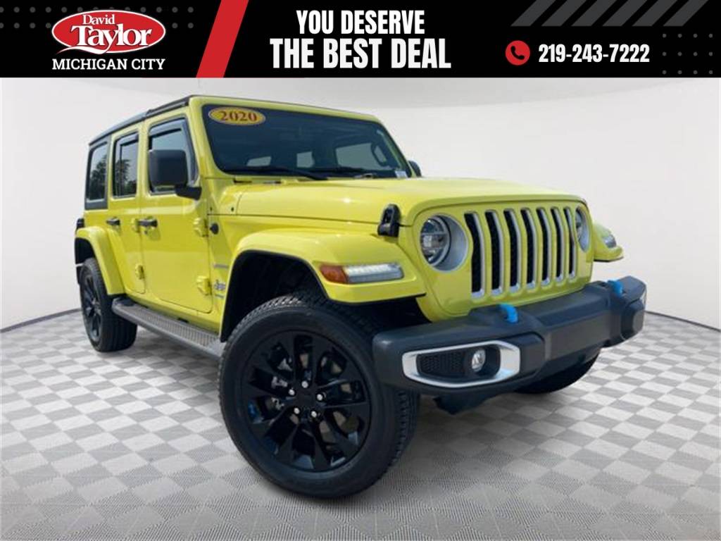 2022 Jeep Wrangler Sahara 4xe — SUV — 4,904 mi — Michigan City, IN
