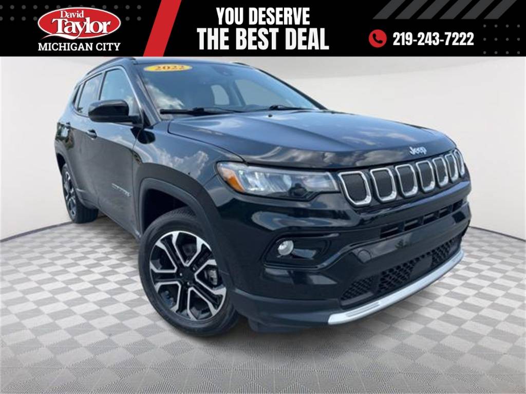 2022 Jeep Compass Limited — SUV — 35,481 mi — Michigan City, IN