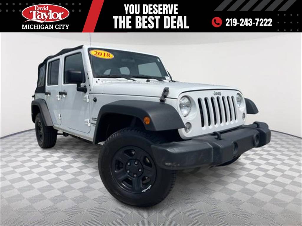 2017 Jeep Wrangler Sport — SUV — 70,560 mi — Michigan City, IN