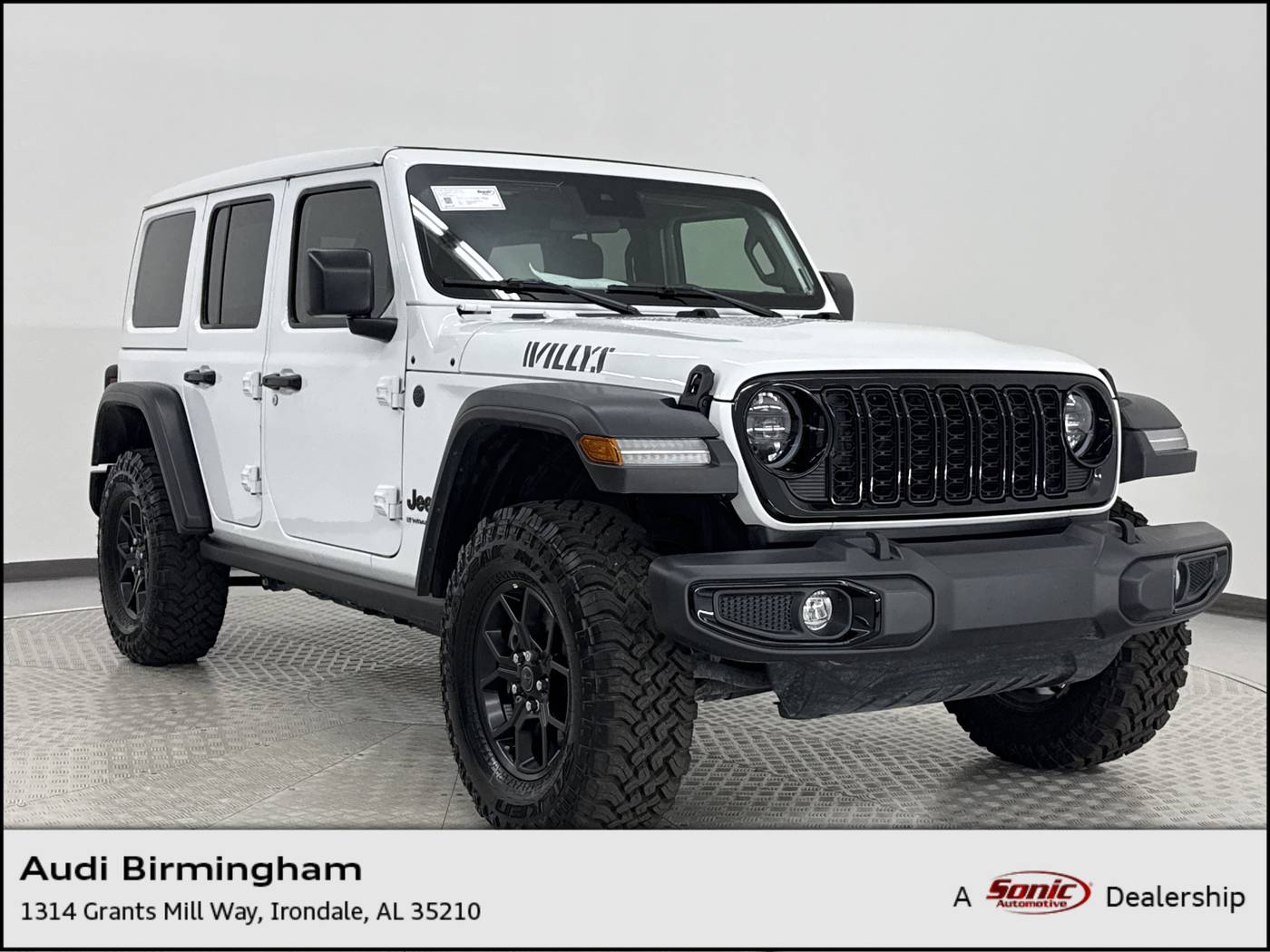 2024 Jeep Wrangler Willys — SUV — 3,096 mi — Irondale, AL