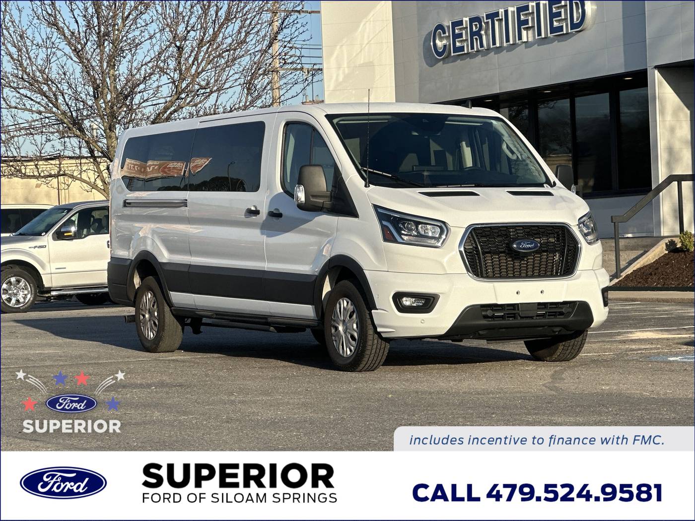 2023 Ford Transit Passenger Wagon T-350 XL — Passenger Van — 52,612 mi — Siloam Springs, AR