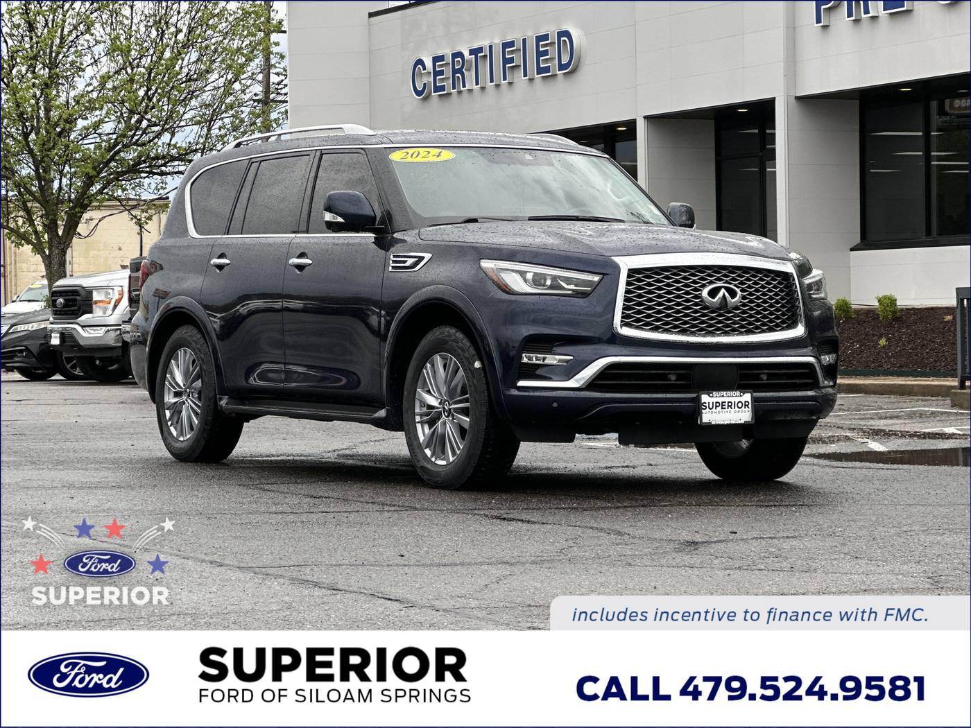2024 INFINITI QX80 LUXE — SUV — 48,175 mi — Siloam Springs, AR
