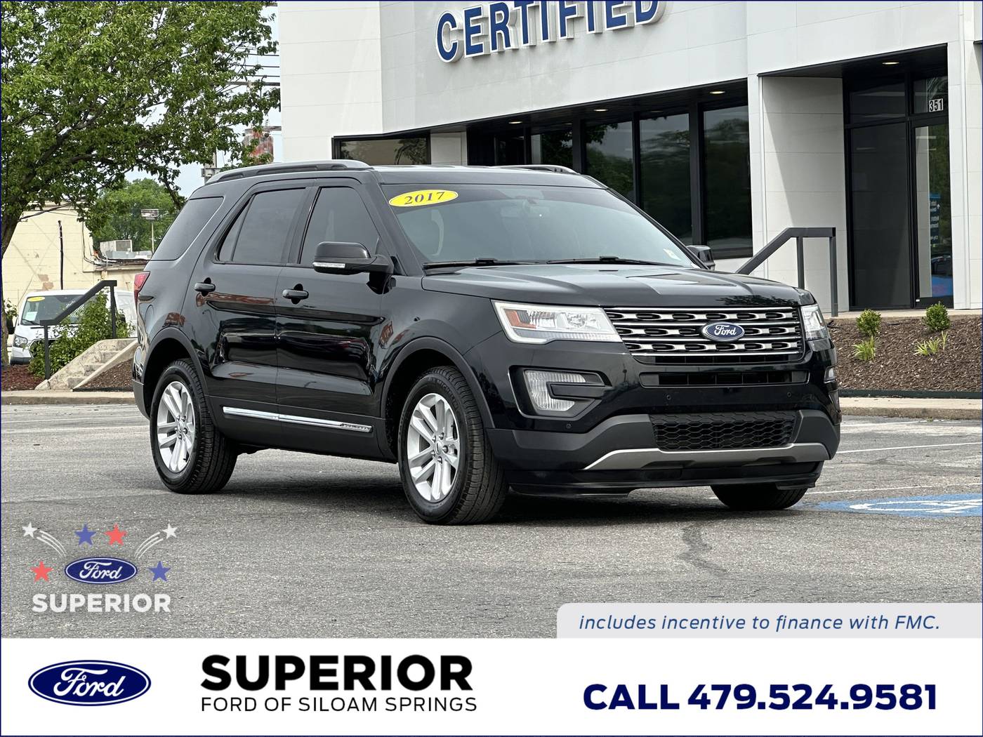 2017 Ford Explorer XLT — SUV — 89,200 mi — Siloam Springs, AR