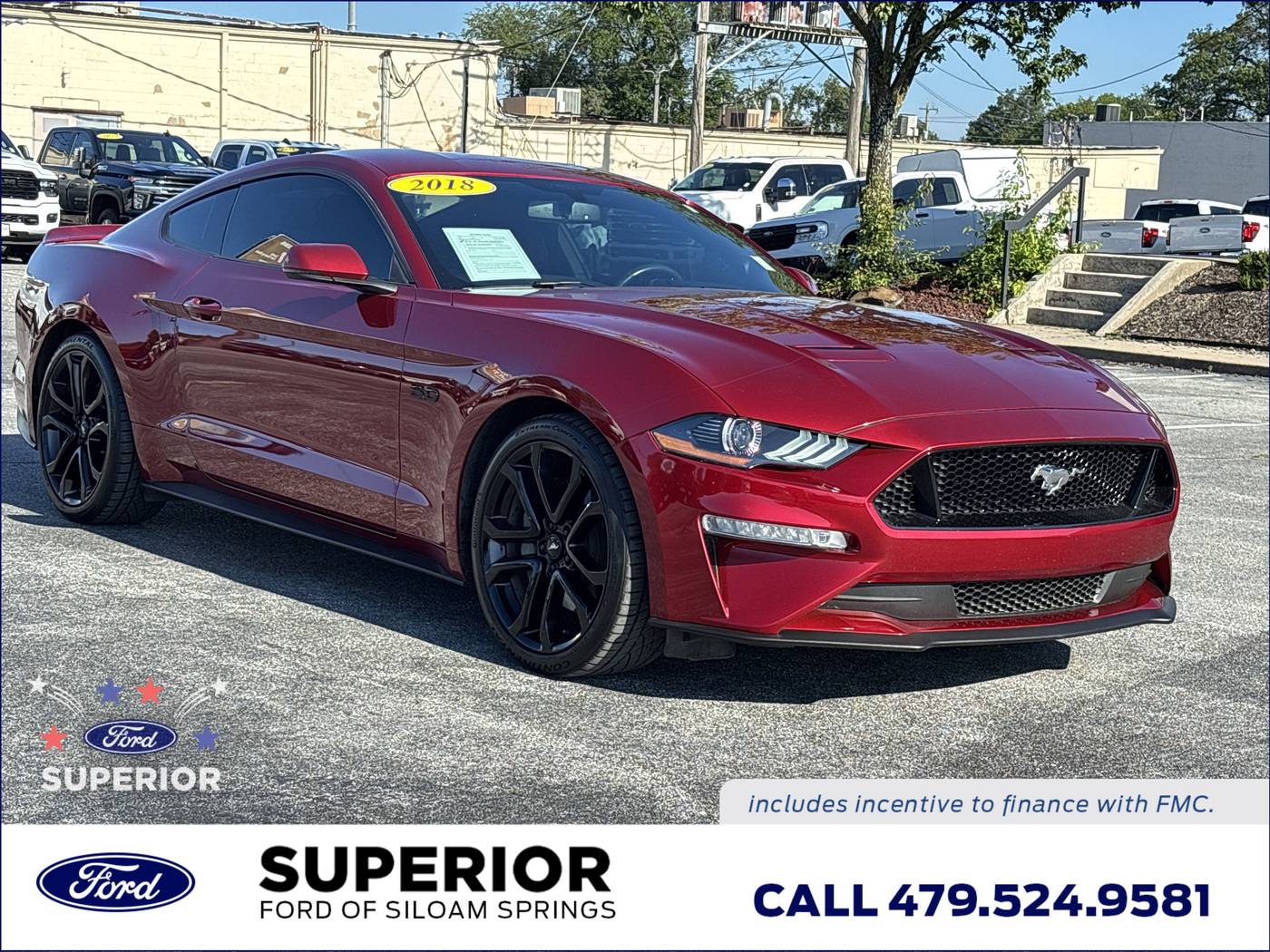 2018 Ford Mustang GT Premium — Coupe — 50,288 mi — Siloam Springs, AR