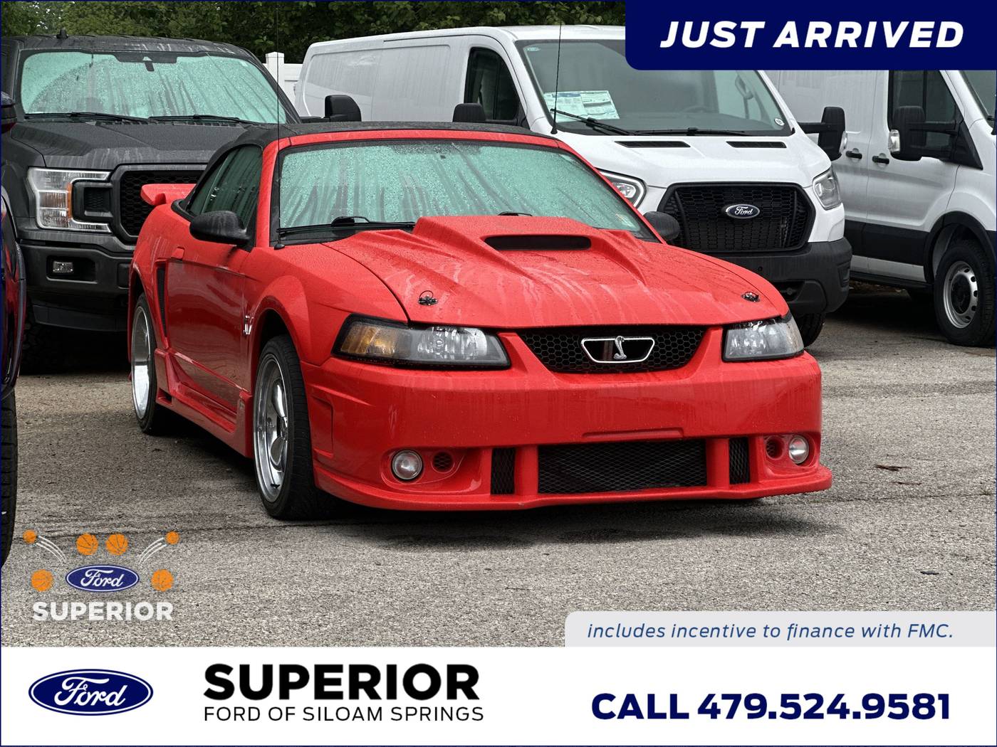2001 Ford Mustang SVT Cobra — Convertible — 81,572 mi — Siloam Springs, AR