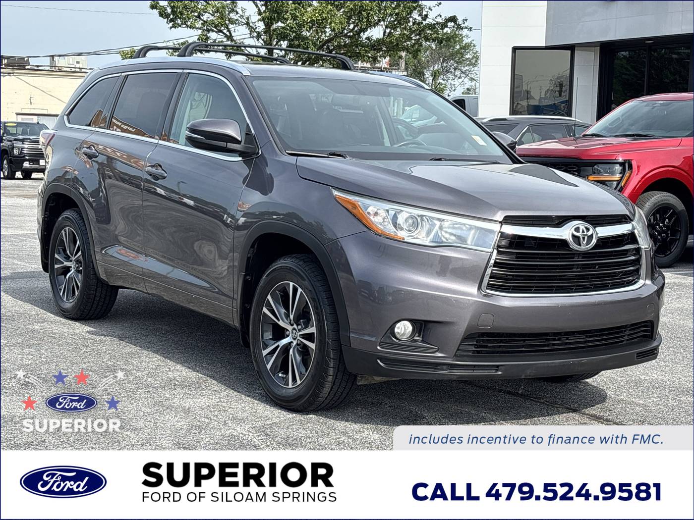 2016 Toyota Highlander XLE — SUV — 92,292 mi — Siloam Springs, AR