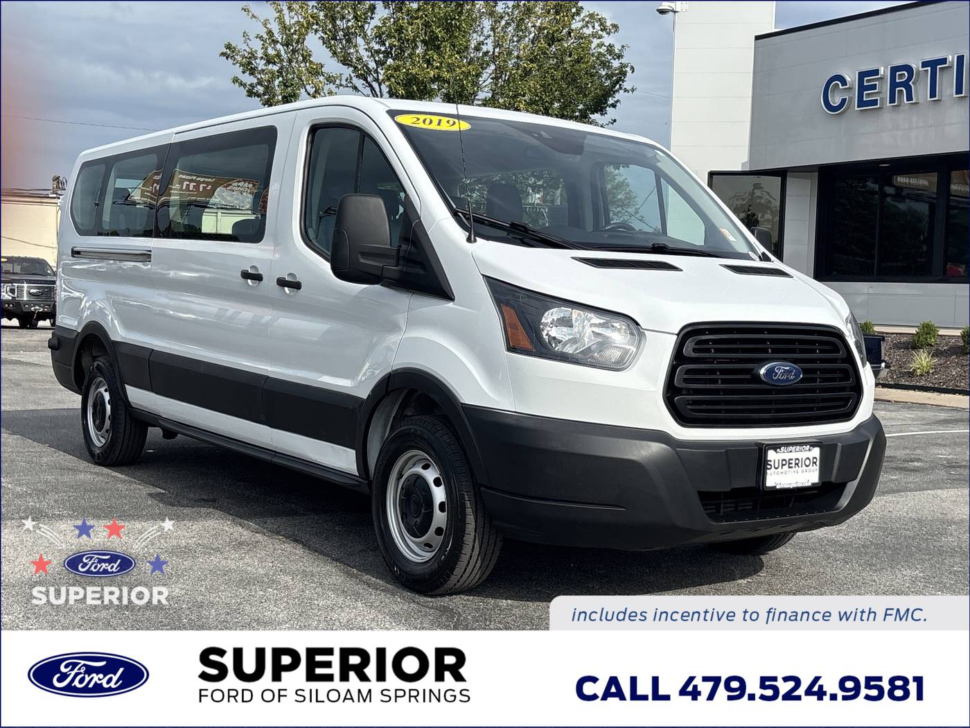 2019 Ford Transit Passenger Wagon T-350 XL — Passenger Van — 68,273 mi — Siloam Springs, AR