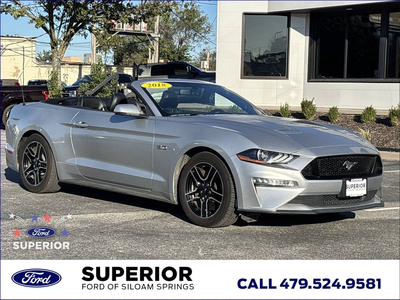 2018 Ford Mustang GT Premium — Convertible — 66,010 mi — Siloam Springs, AR