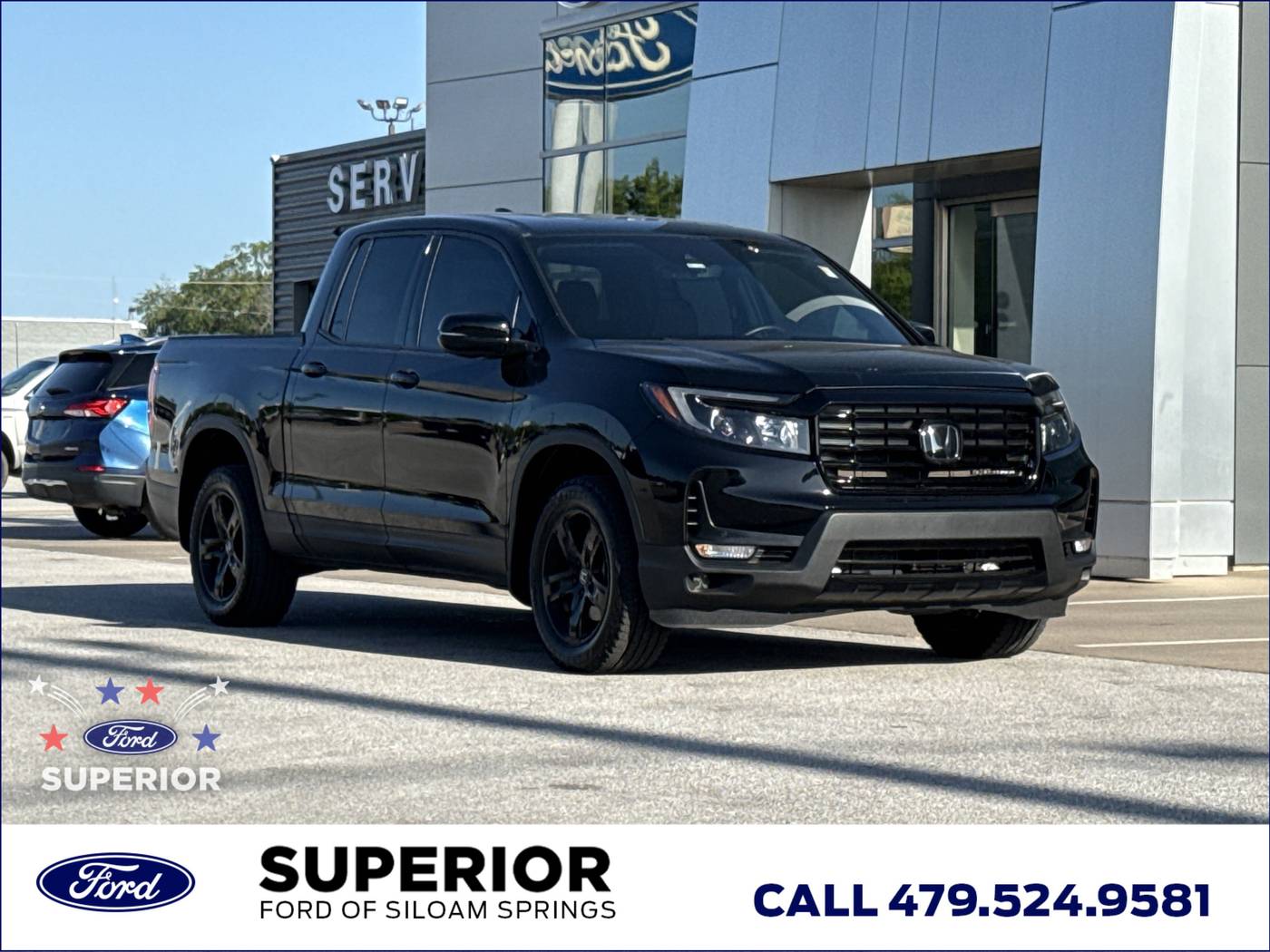 2023 Honda Ridgeline Black Edition — Pickup Truck — 13,728 mi — Siloam Springs, AR