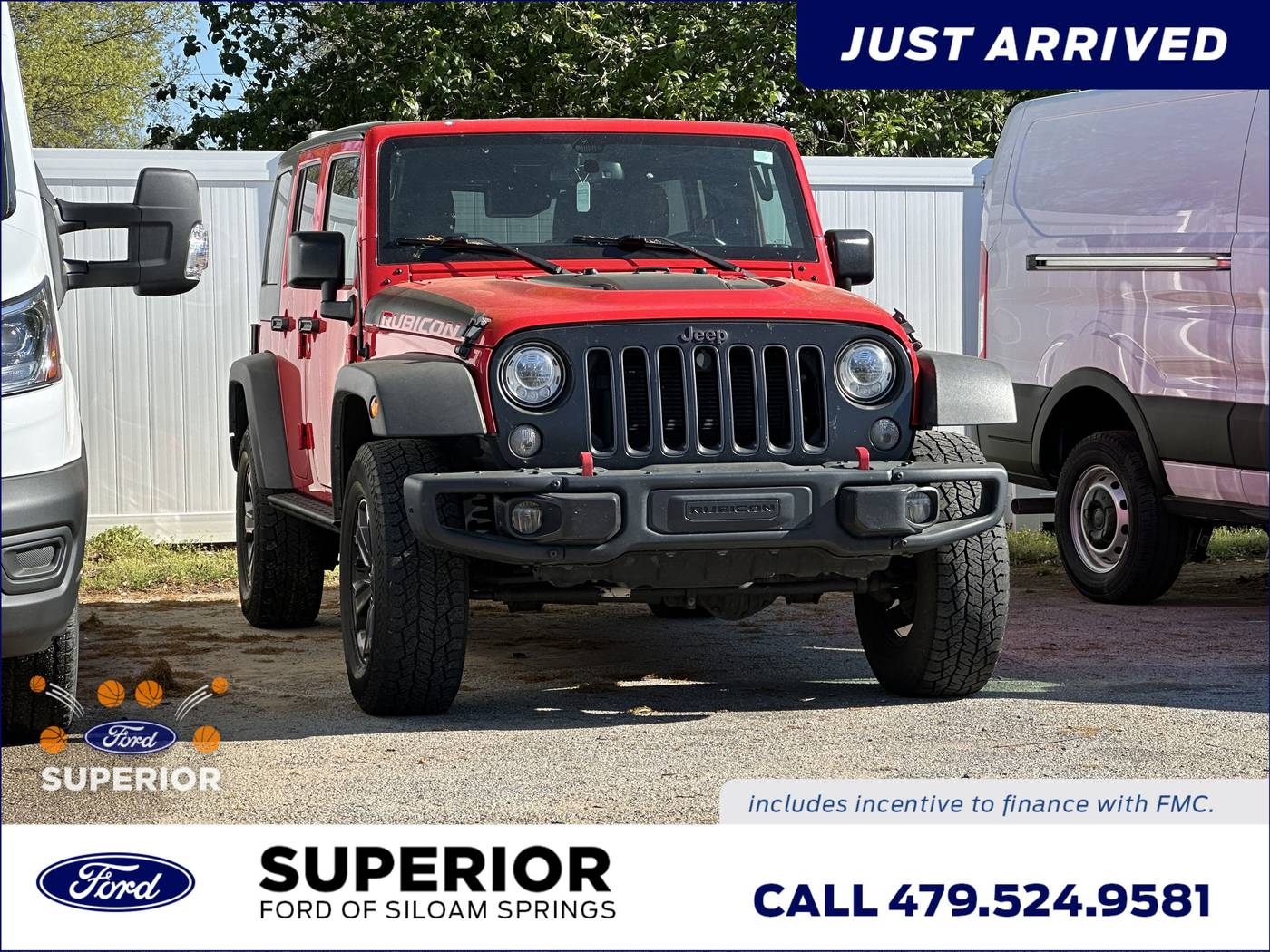 2017 Jeep Wrangler Rubicon Recon — SUV — 121,490 mi — Siloam Springs, AR