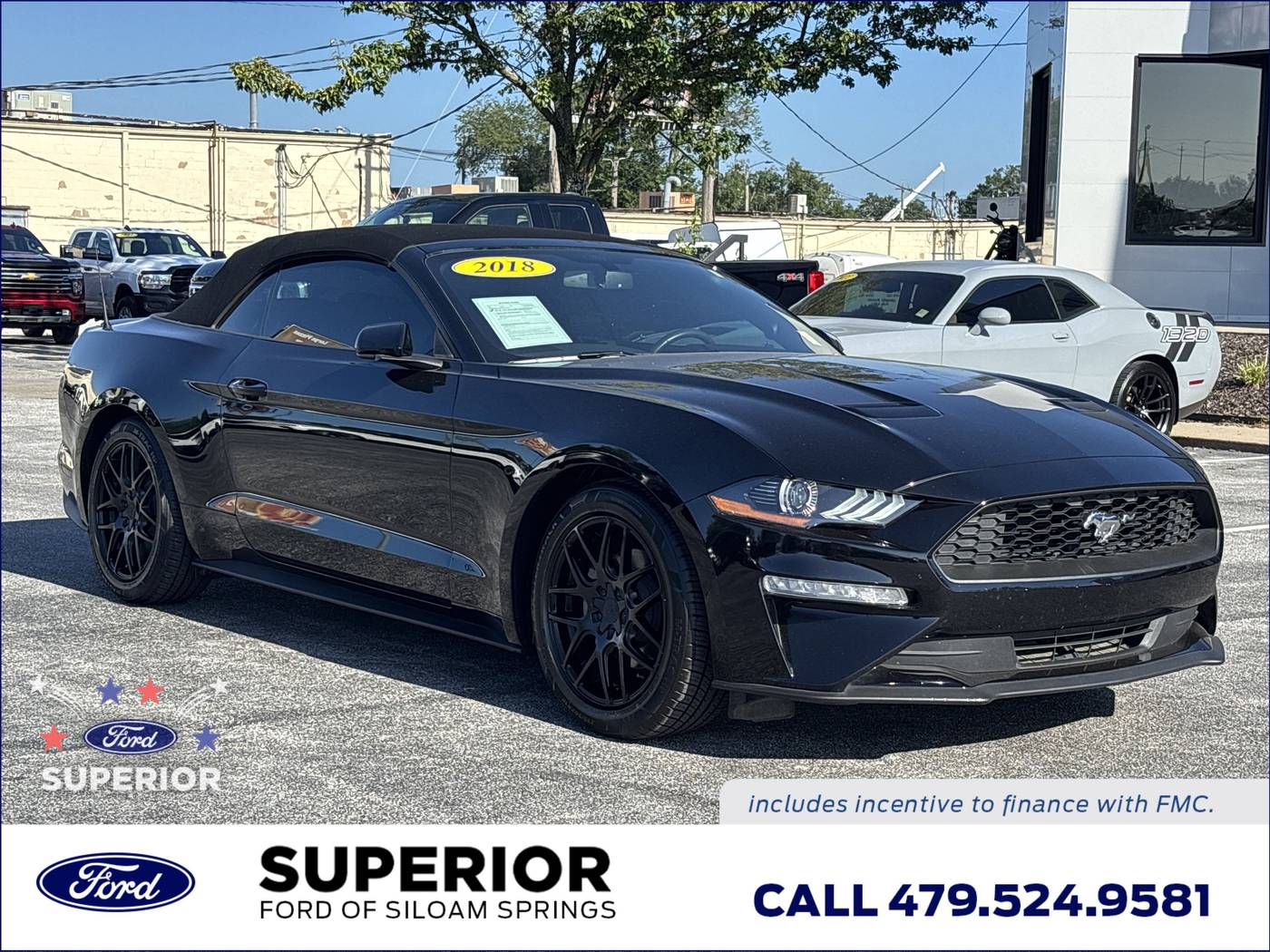 2018 Ford Mustang EcoBoost — Convertible — 16,419 mi — Siloam Springs, AR