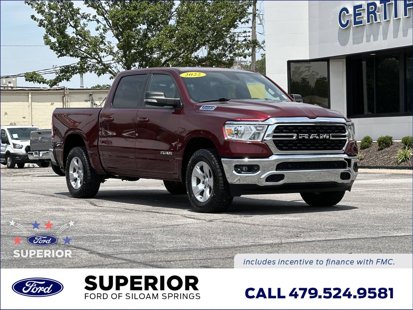 2022 Ram 1500 Big Horn — Pickup Truck — 51,511 mi — Siloam Springs, AR