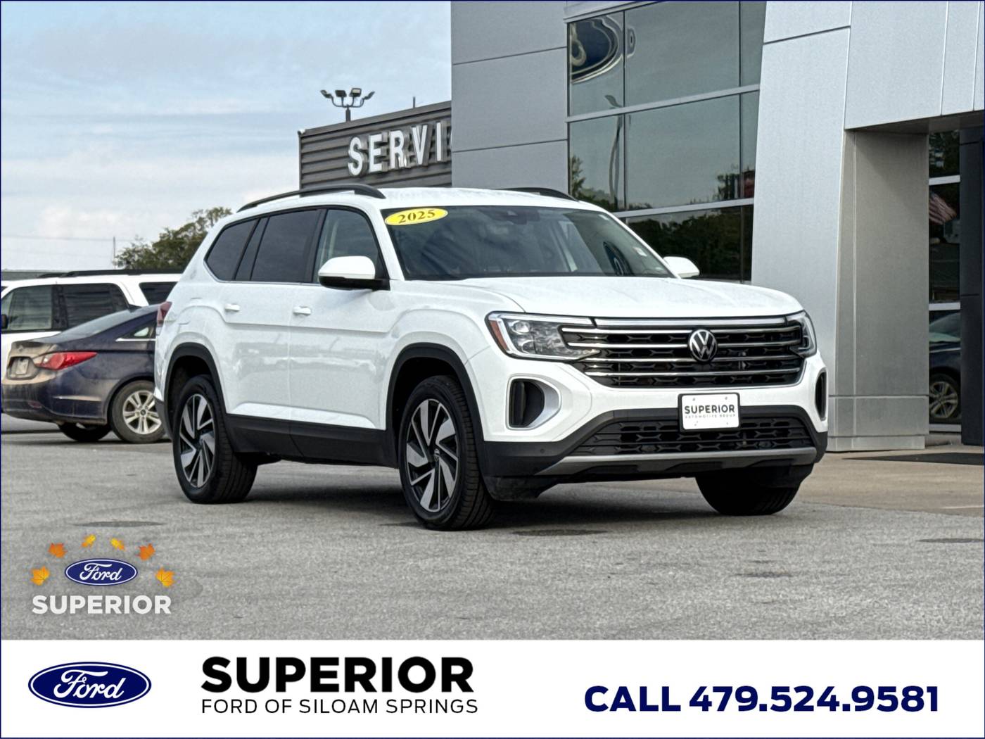 2025 Volkswagen Atlas SE with Technology — SUV — 25,913 mi — Siloam Springs, AR