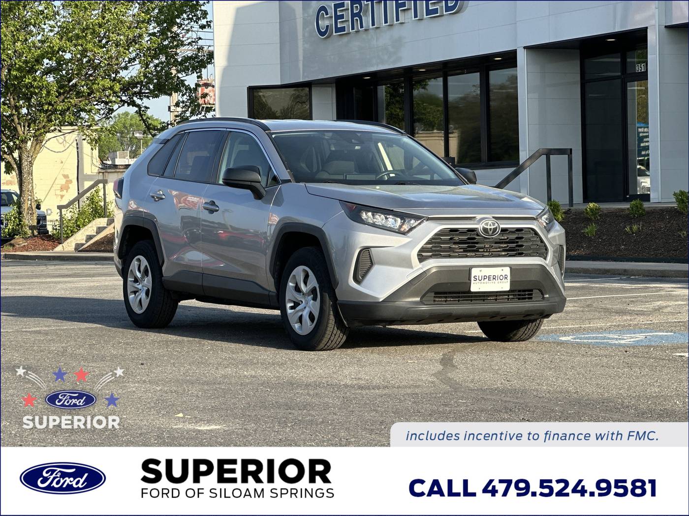 2019 Toyota RAV4 LE — SUV — 90,705 mi — Siloam Springs, AR