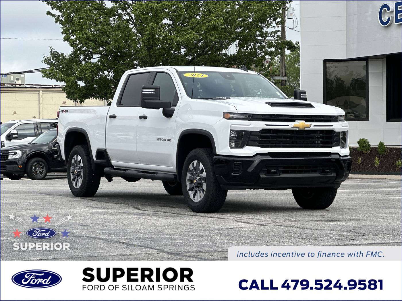 2024 Chevrolet Silverado 2500HD Custom — Pickup Truck — 5,030 mi — Siloam Springs, AR