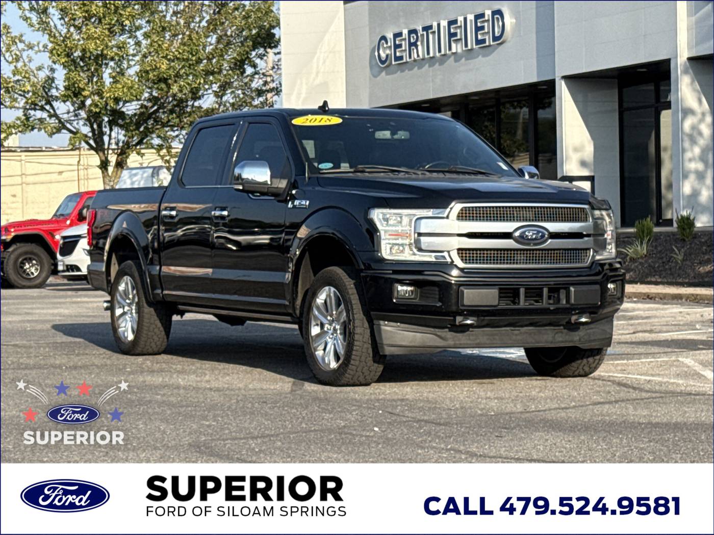 2018 Ford F-150 Platinum — Pickup Truck — 132,660 mi — Siloam Springs, AR