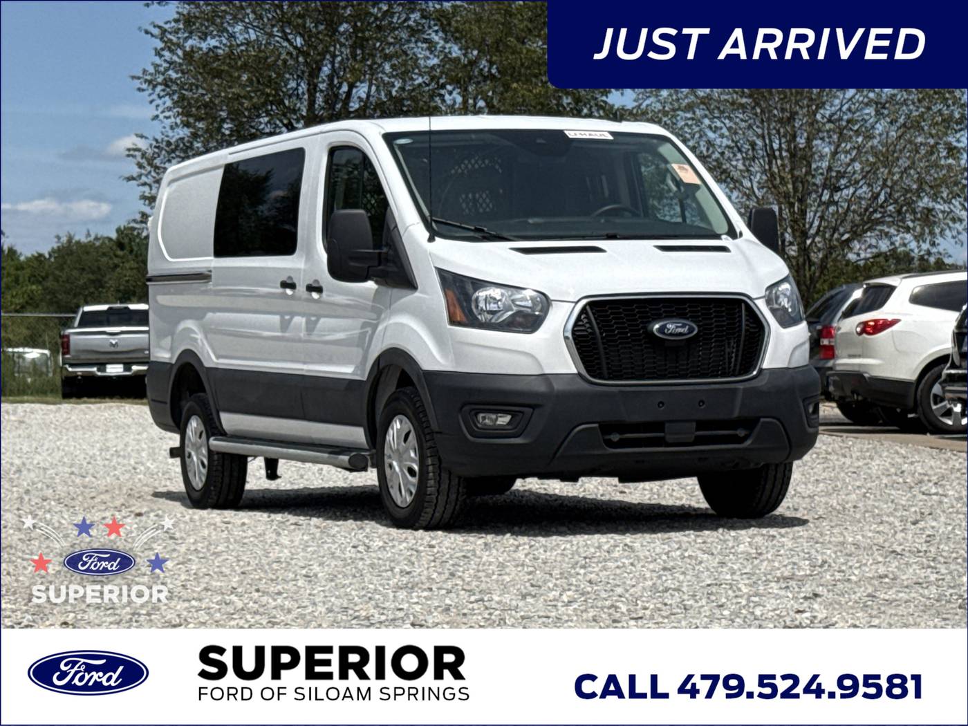 2024 Ford Transit Cargo Van T-250 — Cargo Van — 12,873 mi — Siloam Springs, AR