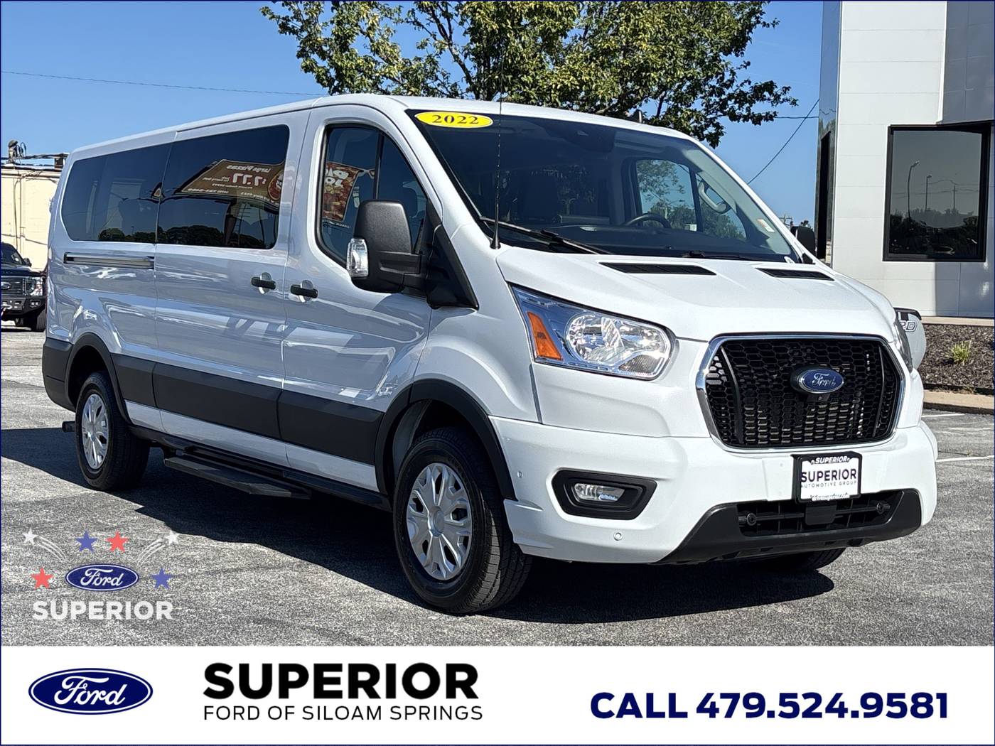 2022 Ford Transit Passenger Wagon T-350 XL — Passenger Van — 51,107 mi — Siloam Springs, AR