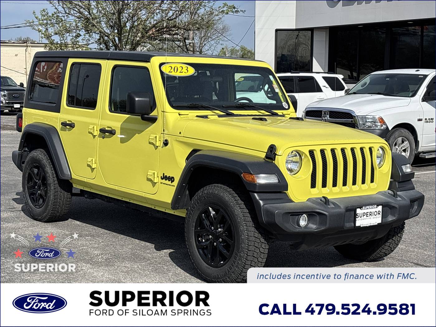 2023 Jeep Wrangler Sport S — SUV — 64,513 mi — Siloam Springs, AR