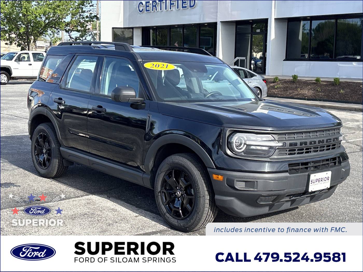 2021 Ford Bronco Sport Base — SUV — 58,611 mi — Siloam Springs, AR