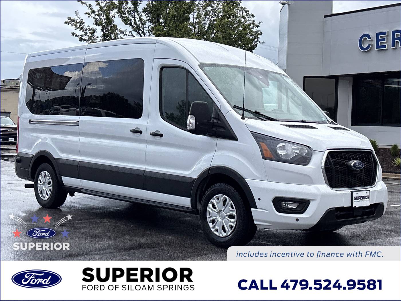 2024 Ford Transit Passenger Wagon T-350 XL — Passenger Van — 13,430 mi — Siloam Springs, AR