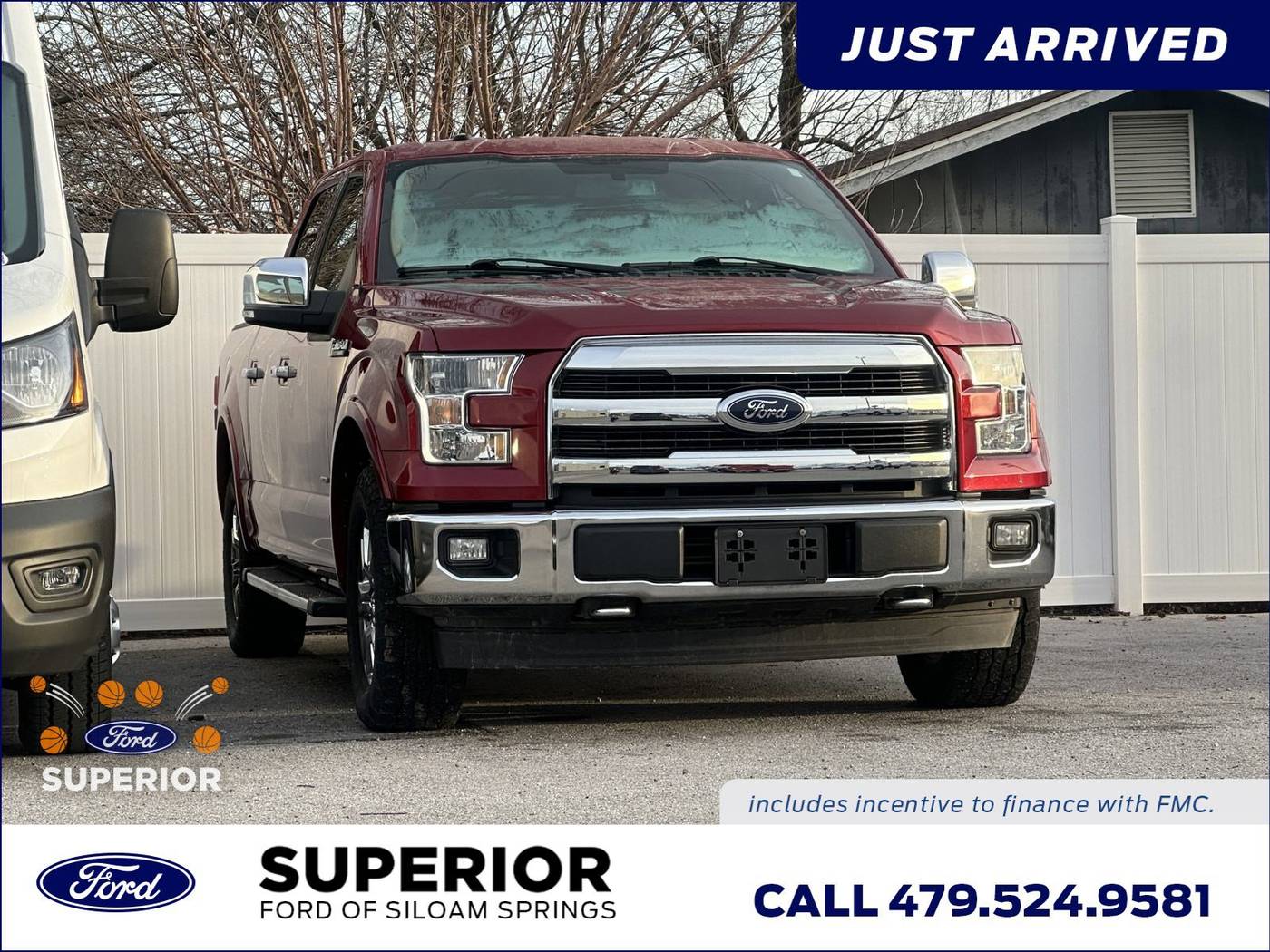 2017 Ford F-150 Lariat — Pickup Truck — 124,581 mi — Siloam Springs, AR