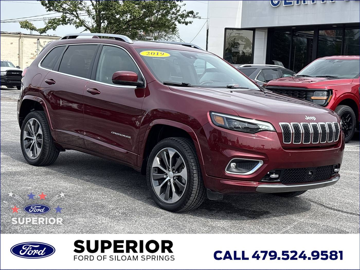 2019 Jeep Cherokee Overland — SUV — 31,674 mi — Siloam Springs, AR