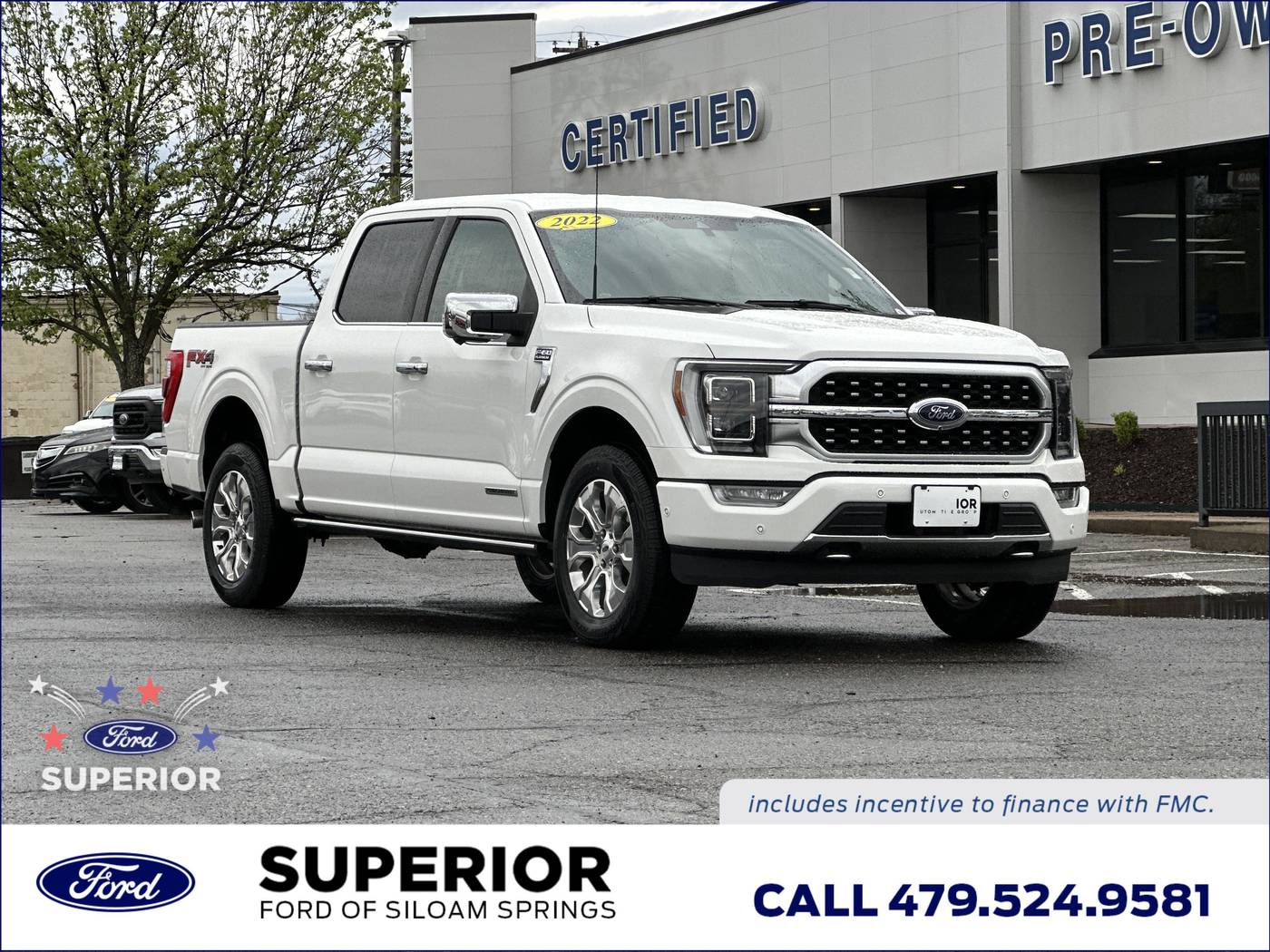 2022 Ford F-150 Platinum — Pickup Truck — 30,400 mi — Siloam Springs, AR