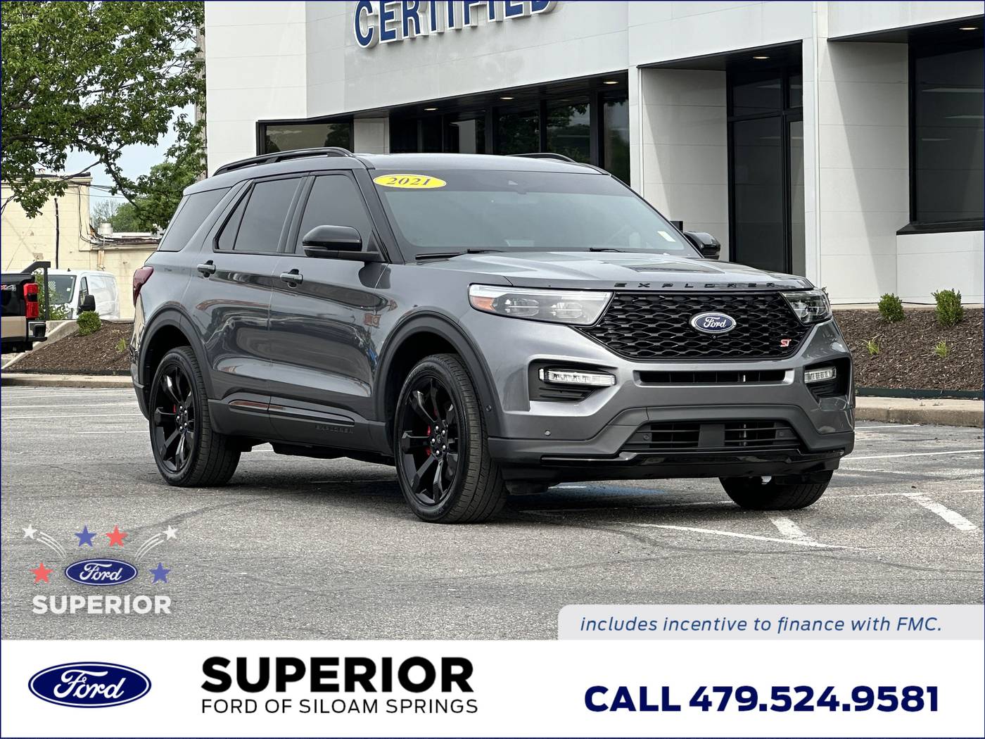 2021 Ford Explorer ST — SUV — 61,835 mi — Siloam Springs, AR