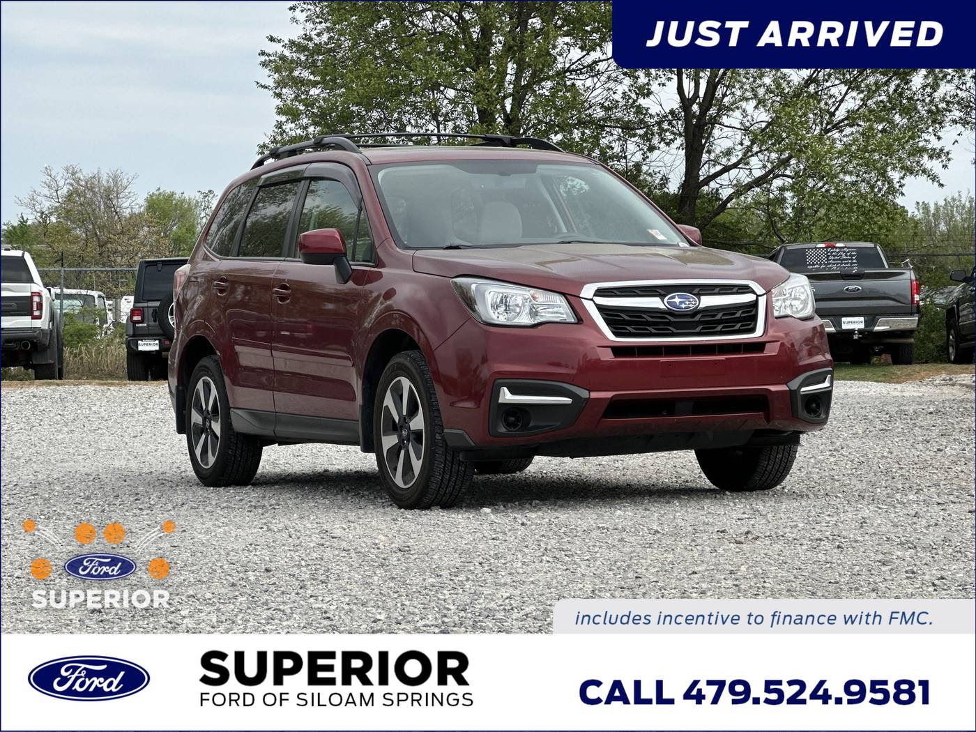 2018 Subaru Forester 2.5i Premium — SUV — 52,654 mi — Siloam Springs, AR
