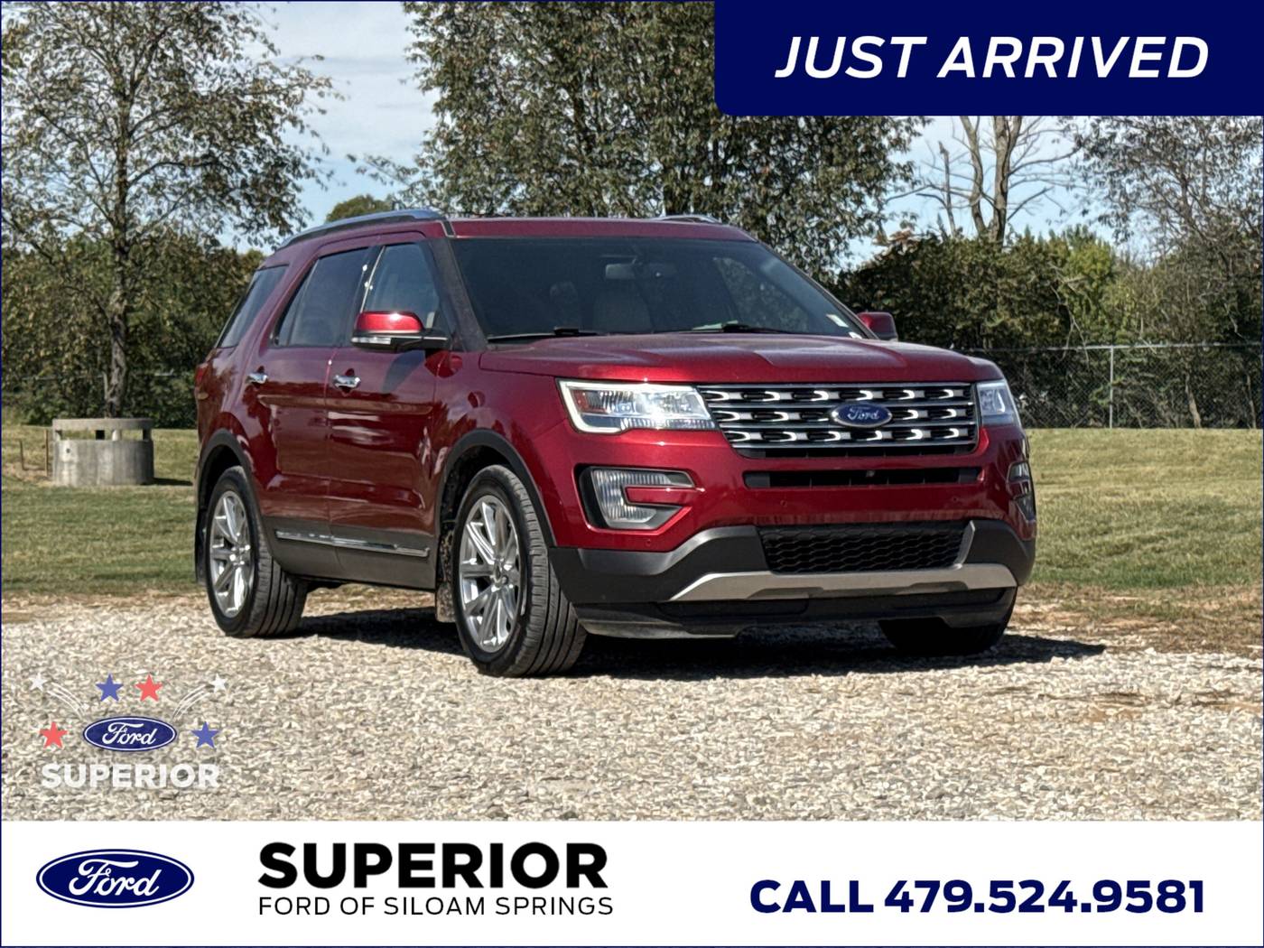 2017 Ford Explorer Limited — SUV — 64,021 mi — Siloam Springs, AR