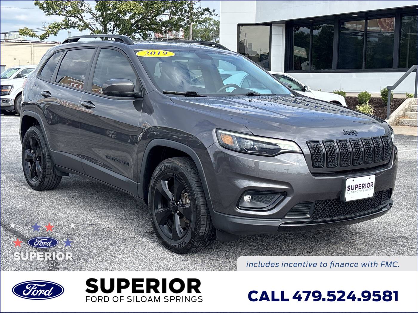 2019 Jeep Cherokee Altitude — SUV — 72,447 mi — Siloam Springs, AR