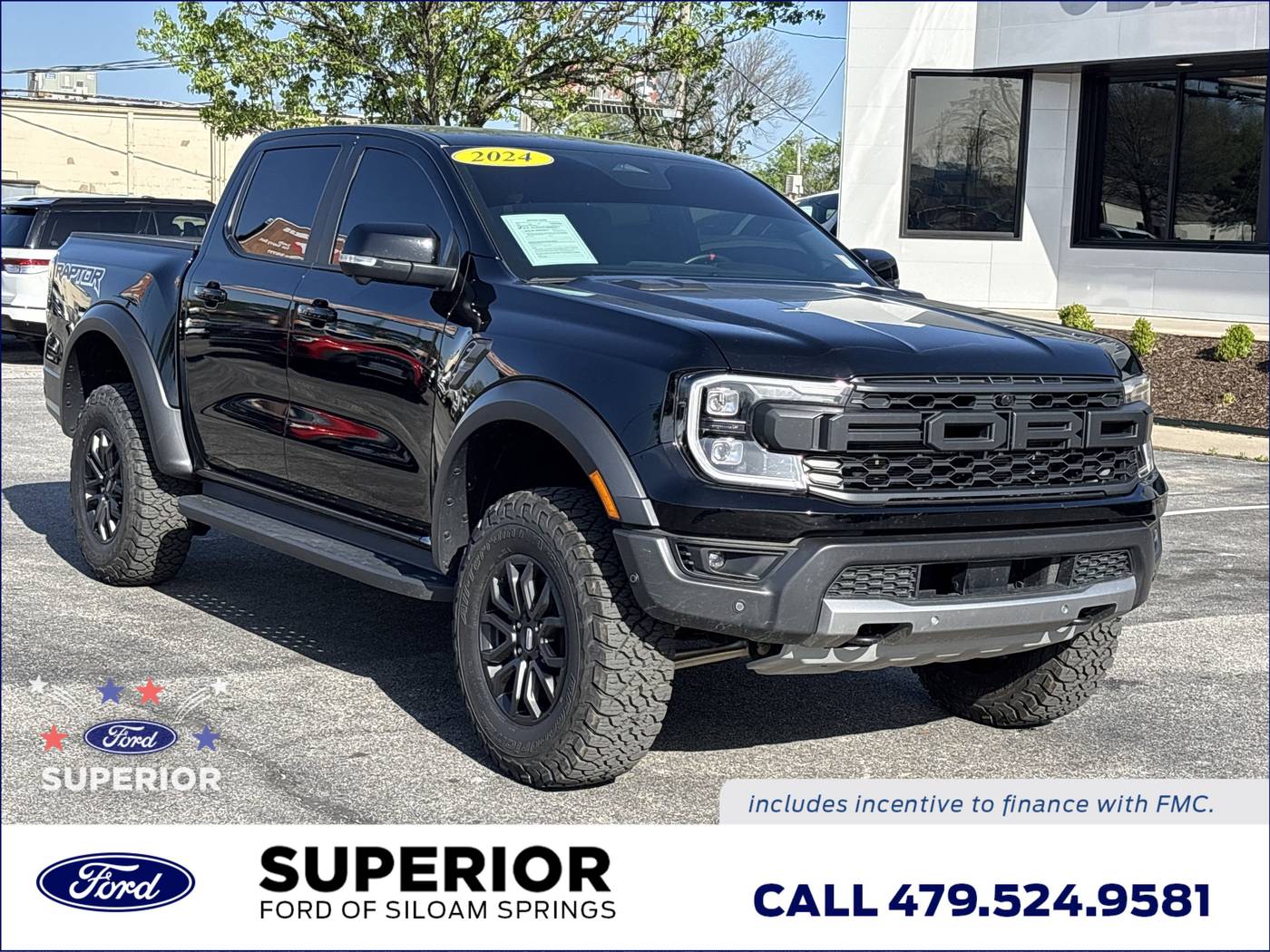2024 Ford Ranger Raptor — Pickup Truck — 8,350 mi — Siloam Springs, AR
