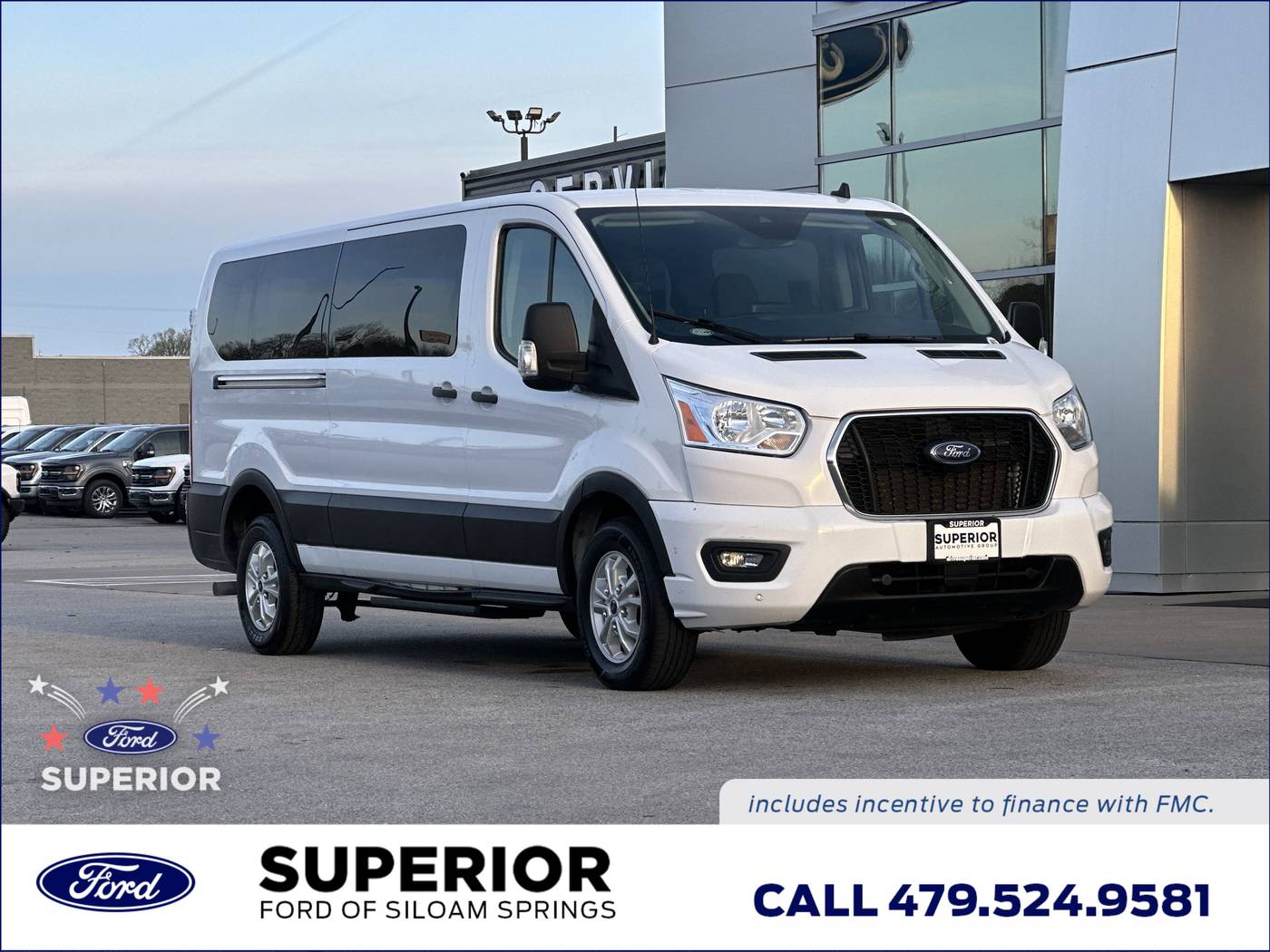 2021 Ford Transit Passenger Wagon T-350 XLT — Passenger Van — 82,750 mi — Siloam Springs, AR