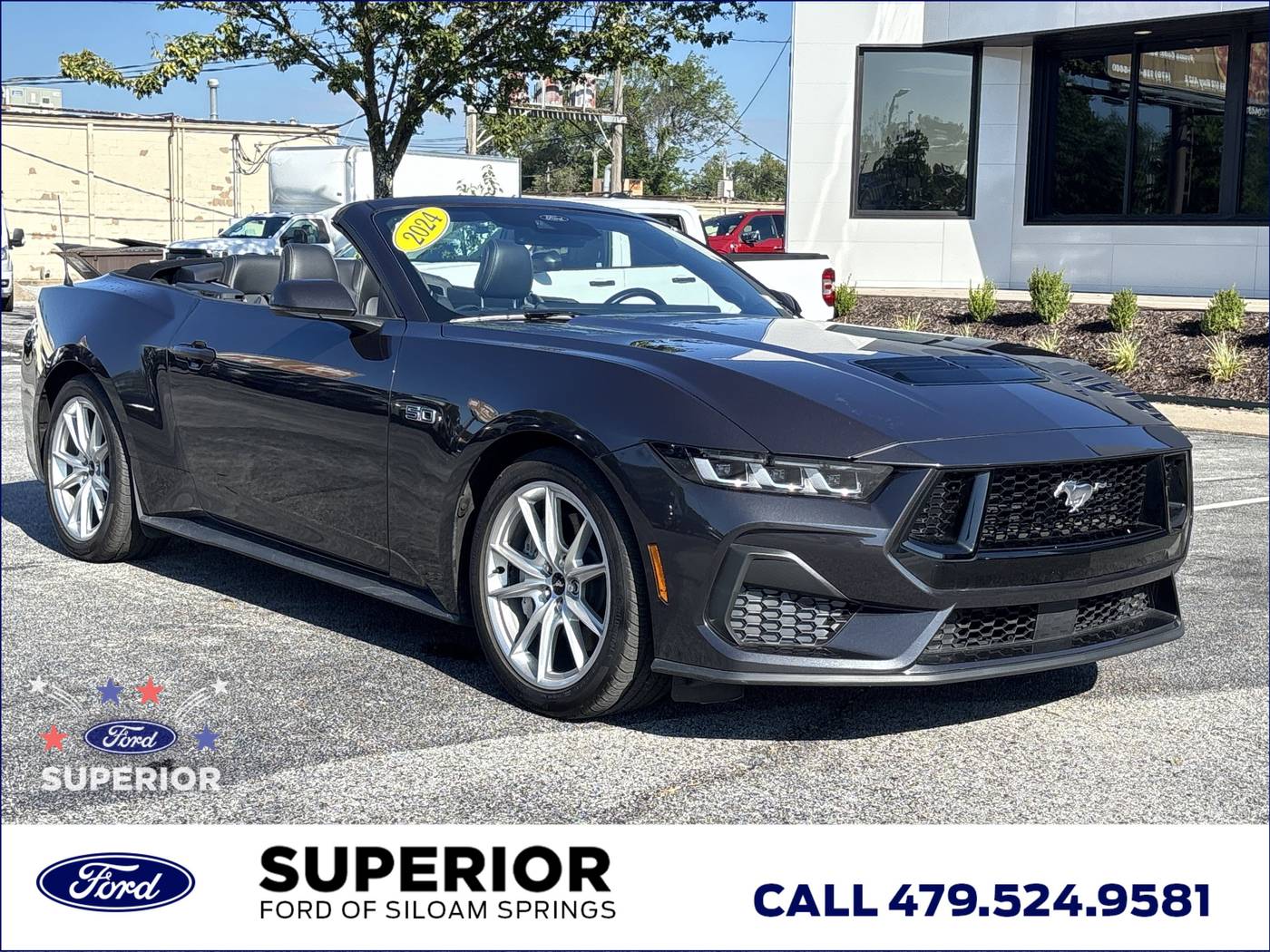 2024 Ford Mustang GT Premium — Convertible — 11,478 mi — Siloam Springs, AR