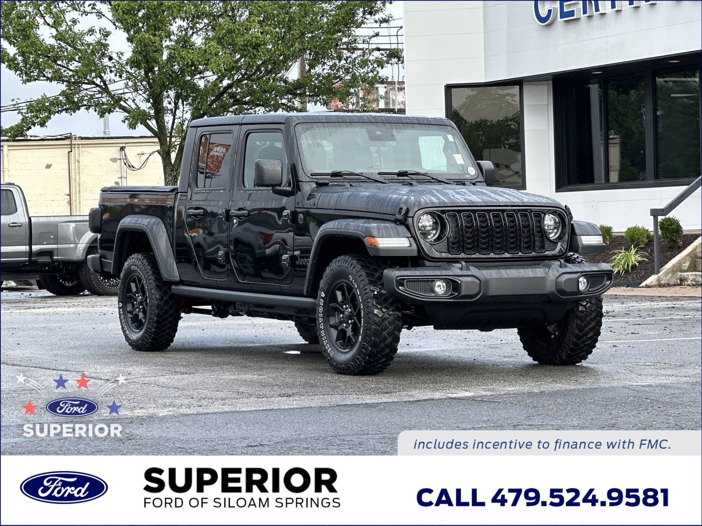 2024 Jeep Gladiator Willys — Pickup Truck — 7,801 mi — Siloam Springs, AR