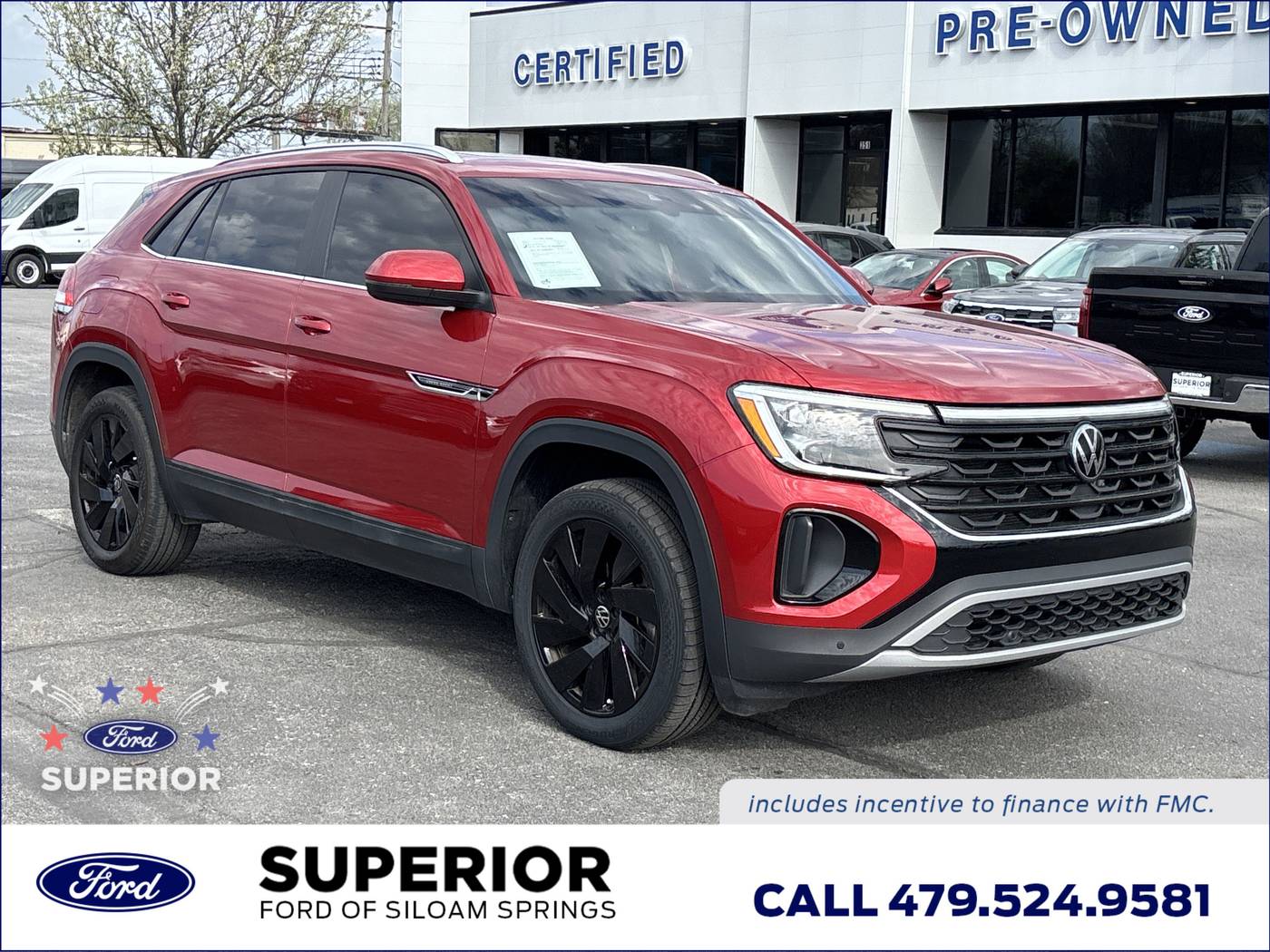 2024 Volkswagen Atlas Cross Sport SE with Technology — SUV — 47,613 mi — Siloam Springs, AR