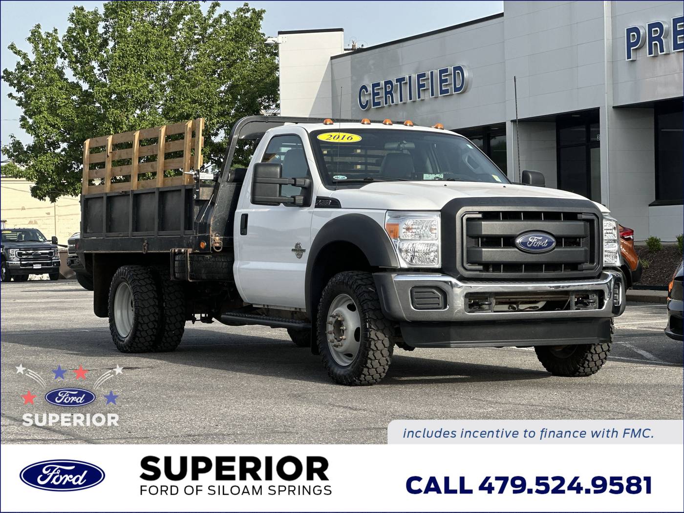 2016 Ford Super Duty F-550 Chassis Cab XL — Chassis Cab Truck — 53,162 mi — Siloam Springs, AR