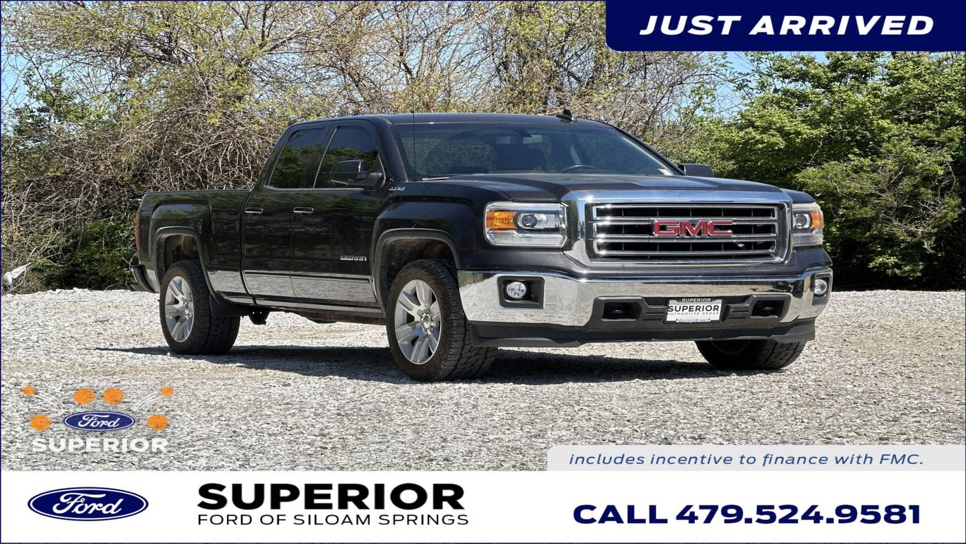 2015 GMC Sierra 1500 SLE — Pickup Truck — 80,625 mi — Siloam Springs, AR