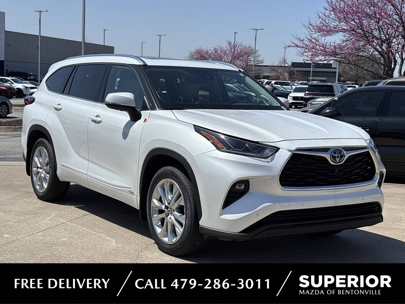 2022 Toyota Highlander Hybrid Limited — SUV — 75,808 mi — Bentonville, AR