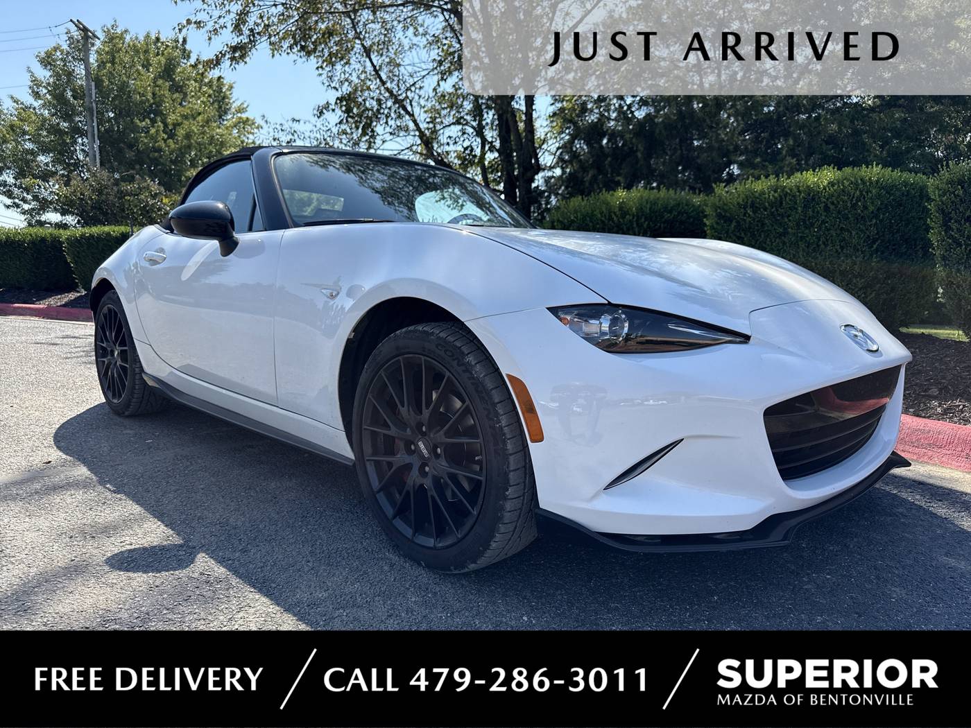 2016 Mazda MX-5 Miata Club — Convertible — 46,261 mi — Bentonville, AR