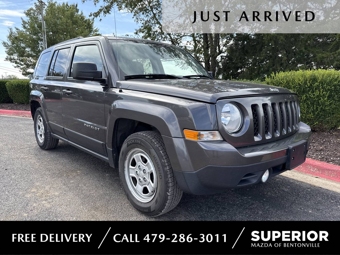 2017 Jeep Patriot Sport — SUV — 118,000 mi — Bentonville, AR